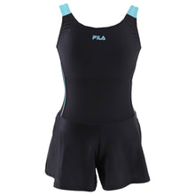 画像をギャラリービューアに読み込む, スクール水着 女の子 キュロット キッズ 水着 子供 FILA 120cm~180cm 女子 水泳 プール 夏 ワンピース シンプル 学校 スイミング 紺 黒 ピンク 水色 白 (在庫限り)
