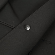 画像をギャラリービューアに読み込む, 学生服 学生服 裏ボタン 黒プラスチック (制服 胸ボタン 標準型学生服 ボタン 予備 チェンジボタン)