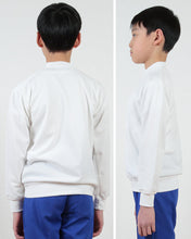 画像をギャラリービューアに読み込む, 長袖V型シャツ 防汚加工 SS~3L (トンボ TOMBOW 体操服 運動着 トレーニングウェア イージーケア 汚落加工) (取寄せ)