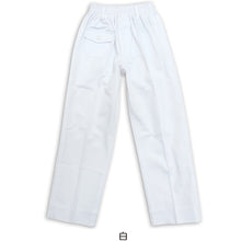 画像をギャラリービューアに読み込む, 体操用 ロングパンツ 白 透けない ツイル素材 120cm~180cm (体操服 体操着 ズボン 長ズボン 小学生 男子 女子 子供 スクール)
