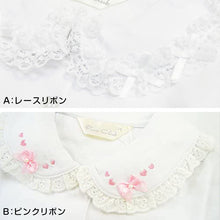 画像をギャラリービューアに読み込む, 女の子 長袖 ブラウス キッズ 丸襟 シャツ フリル スクール 綿100% 90cm~130cm 小学校 小学生 制服 スクールシャツ 幼稚園 ニットブラウス 子供 刺繍 リボン 通学 女児 保育園 園児 学生服 学生