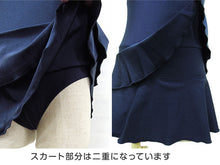 画像をギャラリービューアに読み込む, スクール水着 女子 ワンピース フリル 110cm~170cm (水着 女の子 子供 小学生 学校 紫外線) (在庫限り)