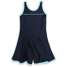 画像をギャラリービューアに読み込む, スクール水着 女の子 ワンピース キュロット 120cm~170cm 水着 子供 キッズ 女子 小学生 ガールズ UPF50 紫外線対策 (在庫限り)