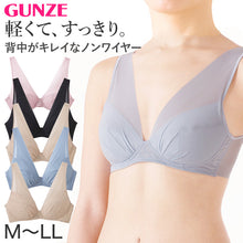 画像をギャラリービューアに読み込む, グンゼ KIREILABO 軽くて すっきり ノンワイヤーブラジャー M~LL (GUNZE キレイラボ レディース) (在庫限り)
