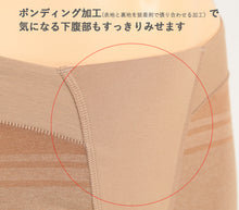 画像をギャラリービューアに読み込む, ガードルショーツ 1分丈 ぽっこりお腹 着圧 補正下着 M・L (下着 お腹 押さえ ショーツ レディース パンツ お腹引き締め ヒップアップ) (在庫限り)