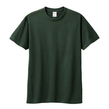 画像をギャラリービューアに読み込む, Tシャツ 半袖 キッズ 男女兼用 5.6オンス 無地 綿100% 丈夫 グリーン系 100~160 (半袖 シャツ tシャツ ジュニア 男の子 女の子 クルーネック 夏) (取寄せ)