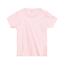 画像をギャラリービューアに読み込む, ベビー キッズ Tシャツ 無地 スナップボタン 80・90 (半袖 シャツ tシャツ キッズ 幼児 男女兼用 男の子 女の子 クルーネック 肩スナップ) (取寄せ)