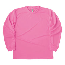 画像をギャラリービューアに読み込む, グリマー ドライtシャツ キッズ ジュニア 長袖 4.4オンス 吸汗速乾 UVカット 無地 ジム ユニフォーム 140/150 (glimmer ながそで 長そで tシャツ 140 150 ボーイズ ガールズ 小学生 紫外線対策) (取寄せ)