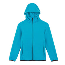 画像をギャラリービューアに読み込む, グリマー パーカー キッズ ジュニア ドライ スウェット ジップアップ 薄手 吸汗速乾 ストレッチ 快適 120~150 (glimmer 上着 アウター 120 130 140 150 子ども ボーイズ ガールズ 小学生 吸水速乾 動きやすい) (取寄せ)