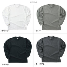 画像をギャラリービューアに読み込む, 男女兼用 ユニセックス Tシャツ 長袖 クルーネック メッシュ 通気性 吸汗速乾 ドライ UVカット 軽い 快適 メンズ レディース スポーツ 運動 アウトドア 制服 ユニフォーム ロングスリーブ 黒 白 グレイ S M L LL 3L 4L 5L (取寄せ)