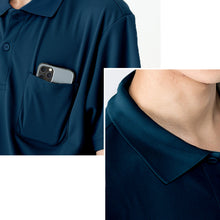 画像をギャラリービューアに読み込む, 男女兼用 ユニセックス ポロシャツ メッシュ 通気性 吸汗速乾 ドライ 3L 4L 5L スポーツ 運動 アウトドア 制服 ユニフォーム UVカット 軽い 快適 メンズ レディース (取寄せ)