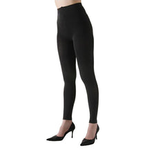 画像をギャラリービューアに読み込む, 着圧レギンス レディース レギンス 段階式着圧 10分丈 80デニール M-L・L-LL (着圧タイツ スパッツ 着圧 足首丈 骨盤シェイプ 黒 美脚 ヒップシェイプ 無地)
