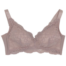 画像をギャラリービューアに読み込む, ノンワイヤーブラ レディース らくちん レース 脇高 幅広ストラップ M~3L ノンワイヤー ブラジャー らくらく 大きいサイズ 大きめ L LL 3L