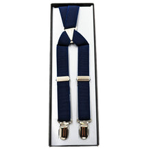 画像をギャラリービューアに読み込む, サスペンダー メンズ 日本製 X型 クロス 21mm (シンプル 無地 スーツ ビジネス 紳士 男性 男女兼用 ブラック ネイビー ブラウン グレー ホワイト)