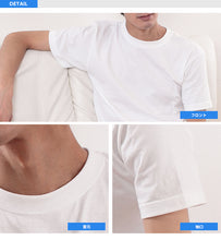 画像をギャラリービューアに読み込む, メンズ カラー 無地Tシャツ ユナイテッドアスレ S~XL (S M L XL 紳士 男性 男子 アウター 半袖) (取寄せ)