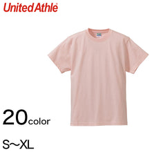 画像をギャラリービューアに読み込む, レディース カラー 無地Tシャツ ユナイテッドアスレ S~XL (S M L XL 婦人 女性 女子 綿100% アウター 半袖) (取寄せ)