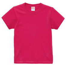 画像をギャラリービューアに読み込む, Tシャツ キッズ 無地 女の子 男の子 半袖 カラー ユナイテッドアスレ ブランド 90~160cm 子供服 トップス 子ども 男子 女子 ジュニア 黄色 オレンジ 赤 紫 緑 90 100 110 120 130 140 150 160 (送料無料) (取寄せ)