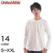 画像をギャラリービューアに読み込む, メンズ 5.6オンス ロングスリーブTシャツ S~XXL (United Athle メンズ アウター) (取寄せ)
