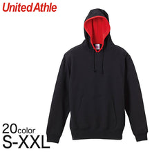 画像をギャラリービューアに読み込む, レディース 10.0オンス スウェットプルオーバーパーカ S~XXL (United Athle レディース アウター パーカー カラー) (取寄せ)