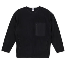 画像をギャラリービューアに読み込む, フリースシャツ シャツ フリース ユナイテッドアスレ M L XL インナー 長袖 男女兼用 ユニセックス メンズ レディース 冬 秋冬 真冬 防寒 ふわふわ マイクロフリース 軽量 暖か あたたか (取寄せ)