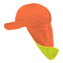 画像をギャラリービューアに読み込む, 園児帽子 男の子 女の子 ゴム付き キャップ カラー豊富 シェード付き 裏面は黄色 紫外線対策 定番 赤 白 青 ピンク ポリエステル フリー (ラビットアース キッズ 幼稚園 保育園 定番 UV対策 熱中症対策 遠足 フリーサイズ)