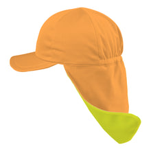 画像をギャラリービューアに読み込む, 園児帽子 男の子 女の子 ゴム付き キャップ カラー豊富 シェード付き 裏面は黄色 紫外線対策 定番 赤 白 青 ピンク ポリエステル フリー (ラビットアース キッズ 幼稚園 保育園 定番 UV対策 熱中症対策 遠足 フリーサイズ)