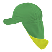 画像をギャラリービューアに読み込む, 園児帽子 男の子 女の子 ゴム付き キャップ カラー豊富 シェード付き 裏面は黄色 紫外線対策 定番 赤 白 青 ピンク ポリエステル フリー (ラビットアース キッズ 幼稚園 保育園 定番 UV対策 熱中症対策 遠足 フリーサイズ)