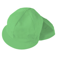 画像をギャラリービューアに読み込む, 園児帽子 男の子 女の子 タレ付き ゴム付き キャップ カラー豊富 取り外し可能 裏面は白色 紫外線対策 定番 赤 白 青 ピンク ポリエステル フリー ラビットアース キッズ 幼稚園 保育園 UV対策 熱中症対策 遠足 フリーサイズ