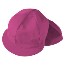 画像をギャラリービューアに読み込む, 園児帽子 男の子 女の子 タレ付き ゴム付き キャップ カラー豊富 取り外し可能 裏面は白色 紫外線対策 定番 赤 白 青 ピンク ポリエステル フリー ラビットアース キッズ 幼稚園 保育園 UV対策 熱中症対策 遠足 フリーサイズ