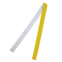 画像をギャラリービューアに読み込む, カラーはちまき ハチマキ 裏が白色 男の子 女の子 定番 赤 青 緑 黄色 ピンク 紫 登下校 運動会 体育祭 ポリエステル 綿 4×110cm ラビットアース キッズ 小学生 遠足