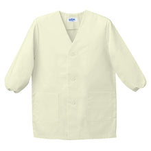 画像をギャラリービューアに読み込む, 給食白衣 給食着 給食当番 小学校 中学校 保育園 幼稚園 エプロン 長袖 小学生 中学生 スクール 白 ホワイト 青 緑 黄色 100~150cm 子供 給食衣 キッズ 学校 100 110 120 130 140 150 学校給食 配膳