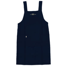 画像をギャラリービューアに読み込む, エプロン レディース 撥水 シンプル 汚れ防止 無地 刺繍 キッチン 料理 85cm 67cm 保育士 ガーデニング ひざ丈 ショート H型 おしゃれ 短い シンプル