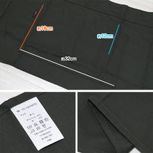 画像をギャラリービューアに読み込む, 腰巻 エプロン カフェ ショート シンプル 撥水 無地 サロンエプロン ギャルソン 37cm 前掛け ユニフォーム ガーデニング レストラン 飲食業 制服 丈夫 園芸