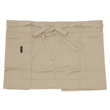 画像をギャラリービューアに読み込む, 腰巻 エプロン カフェ ショート シンプル 撥水 無地 サロンエプロン ギャルソン 37cm 前掛け ユニフォーム ガーデニング レストラン 飲食業 制服 丈夫 園芸