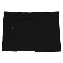 画像をギャラリービューアに読み込む, 腰巻 エプロン カフェ ショート シンプル 撥水 無地 サロンエプロン ギャルソン 37cm 前掛け ユニフォーム ガーデニング レストラン 飲食業 制服 丈夫 園芸