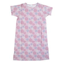 画像をギャラリービューアに読み込む, ルームウェア ワンピース パジャマ 半袖 レディース ネグリジェ 綿100 春夏 夏用 かわいい 涼しい 部屋着 110cm丈 婦人 ルームウエア 丸首 女性 薄い 綿 寝巻 ルームワンピース プレゼント (在庫限り)