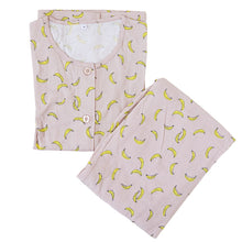 画像をギャラリービューアに読み込む, パジャマ レディース 綿100 春夏 夏用 かわいい 涼しい 長袖 婦人 前開き 部屋着 M L 長ズボン 丸首 女性 薄い 綿 寝巻 ルームウェア プレゼント (在庫限り)