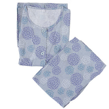 画像をギャラリービューアに読み込む, パジャマ レディース 綿100 春夏 夏用 かわいい 涼しい 長袖 婦人 前開き 部屋着 M L 長ズボン 丸首 女性 薄い 綿 寝巻 ルームウェア プレゼント (在庫限り)