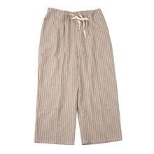 画像をギャラリービューアに読み込む, 夏 パジャマパンツ 綿100% レディース 涼しい M~L 長ズボン 女性 薄い 軽量 肌に優しい ルームウェア ルームパンツ リラックス 春 夏 部屋着 ボトムス カプリパンツ サブリナパンツ (在庫限り)