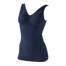画像をギャラリービューアに読み込む, 成型編み カップ付タンクトップ タンクトップ カップ付き レディース M~LL (下着 レディースインナー ノースリーブ インナー 肌着) (在庫限り)