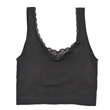 画像をギャラリービューアに読み込む, ブラジャー 胸を小さく見せる さらし 補正 幅広 ノンワイヤー レース ストレッチ M~3L (レディース インナー 肌着 ブラ M L LL 3L) (在庫限り)