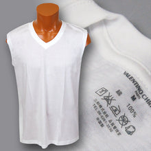 画像をギャラリービューアに読み込む, 肌着 メンズ ノースリーブ インナー 綿 vネック 3枚組×3セット M~LL (まとめ買い 下着 綿100% tシャツ スリーブレス セット 白 無地 男性 紳士 v首 コットン アンダーウェア インナーシャツ M L LL) (在庫限り)