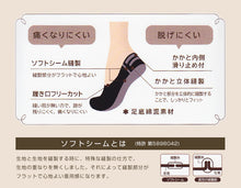 画像をギャラリービューアに読み込む, アツギ レディース 深ばきフットカバー Maison relaxy ローファー・オックスフォード・スリッポン用 21-23cm・23-25cm (婦人 女性 靴下 ニオイ防止 滑り止め付 ソックス) (在庫限り)