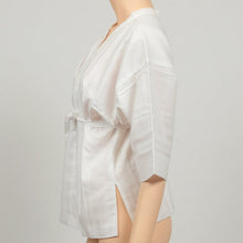 画像をギャラリービューアに読み込む, 日本製 レディース 綿100%二重合わせガーゼ 背紐付き 真綿入り肌襦袢 (M・L)(和装下着 八重の下着本舗 婦人用 女性用 着付け 肌じゅばん 花嫁用 留袖用 振袖用 共袖 半袖 保温 温かい 暖かい あったかい 絹100%真綿入り)ON【和装呉服】