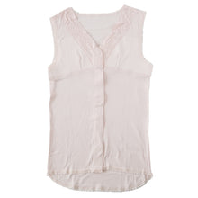 画像をギャラリービューアに読み込む, ワンタッチ 介護 肌着 前開き レディース タンクトップ 綿100 ソフトカップ付き マジックテープ M~LL 介護用 下着 女性用 ノースリーブ インナー ラン型 前あき肌着 入院 寝巻き 介護シャツ ピンク m l ll