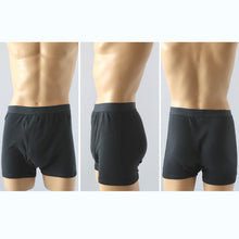 画像をギャラリービューアに読み込む, 大きいサイズ 失禁ボクサーパンツ 尿漏れパンツ 男性用 20cc 綿100 3L 男性 尿漏れ パンツ 下着 インナー 前あき 3l