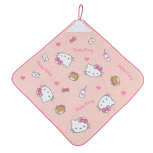 画像をギャラリービューアに読み込む, ループタオル タオル ハンドタオル タオルハンカチ 保育園 幼稚園 綿100% キッズ 約34×34cm ウォッシュタオル 子供用 ループ付タオル ディズニー サンリオ ポケモン 入園 名前