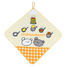 画像をギャラリービューアに読み込む, ループタオル タオル ハンドタオル タオルハンカチ 保育園 幼稚園 綿100% キッズ 約34×34cm ウォッシュタオル 子供用 ループ付タオル ディズニー サンリオ ポケモン 入園 名前