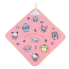 画像をギャラリービューアに読み込む, ループタオル タオル ハンドタオル タオルハンカチ 保育園 幼稚園 綿100% キッズ 約34×34cm ウォッシュタオル 子供用 ループ付タオル ディズニー サンリオ ポケモン 入園 名前