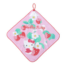 画像をギャラリービューアに読み込む, ループタオル タオル ハンドタオル タオルハンカチ 保育園 幼稚園 綿100% キッズ 約34×34cm ウォッシュタオル 子供用 ループ付タオル ディズニー サンリオ ポケモン 入園 名前